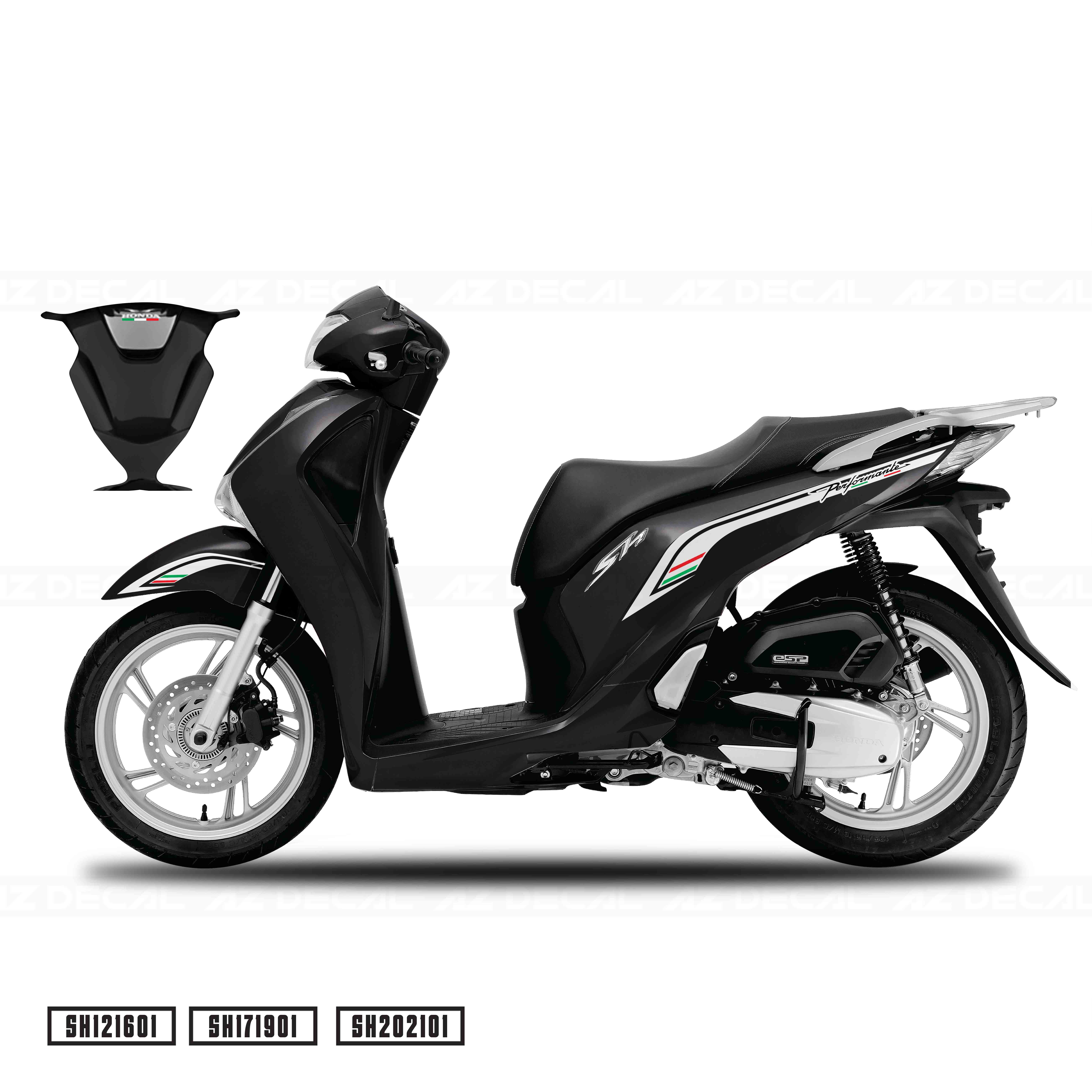 Album hình xe Honda SH VN 125i 150i 2016 2017 chế lên thành SH nhập Italy  150i 2010 2011 với dàn lông SH ngoại nhập tại HCM 1846  Xe Sh Việt